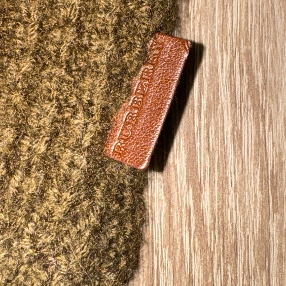 $185 Burberry Children Boys Favio Sweater Cardigan Thick knit Green 2 years/2T - Picture 5 of 7